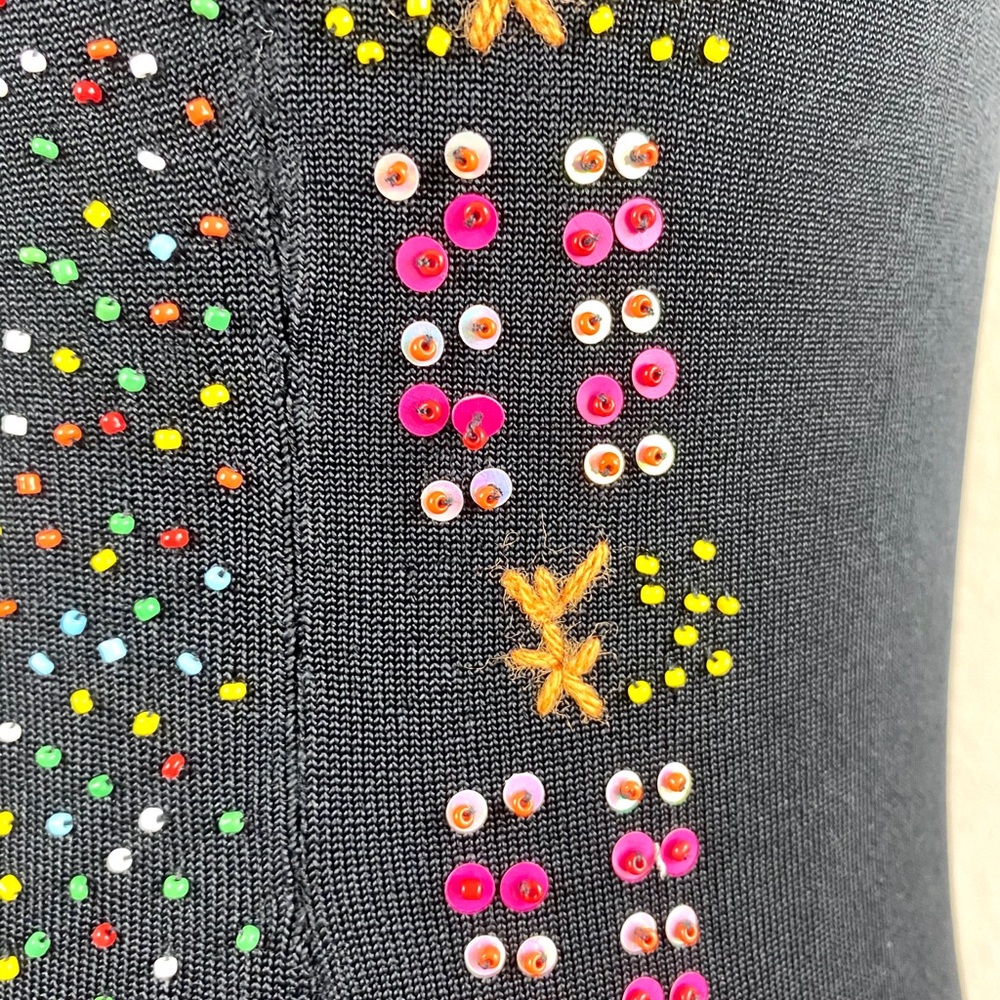 Etincelle Couture Beaded/Sequin Top - Picture 4 of 10